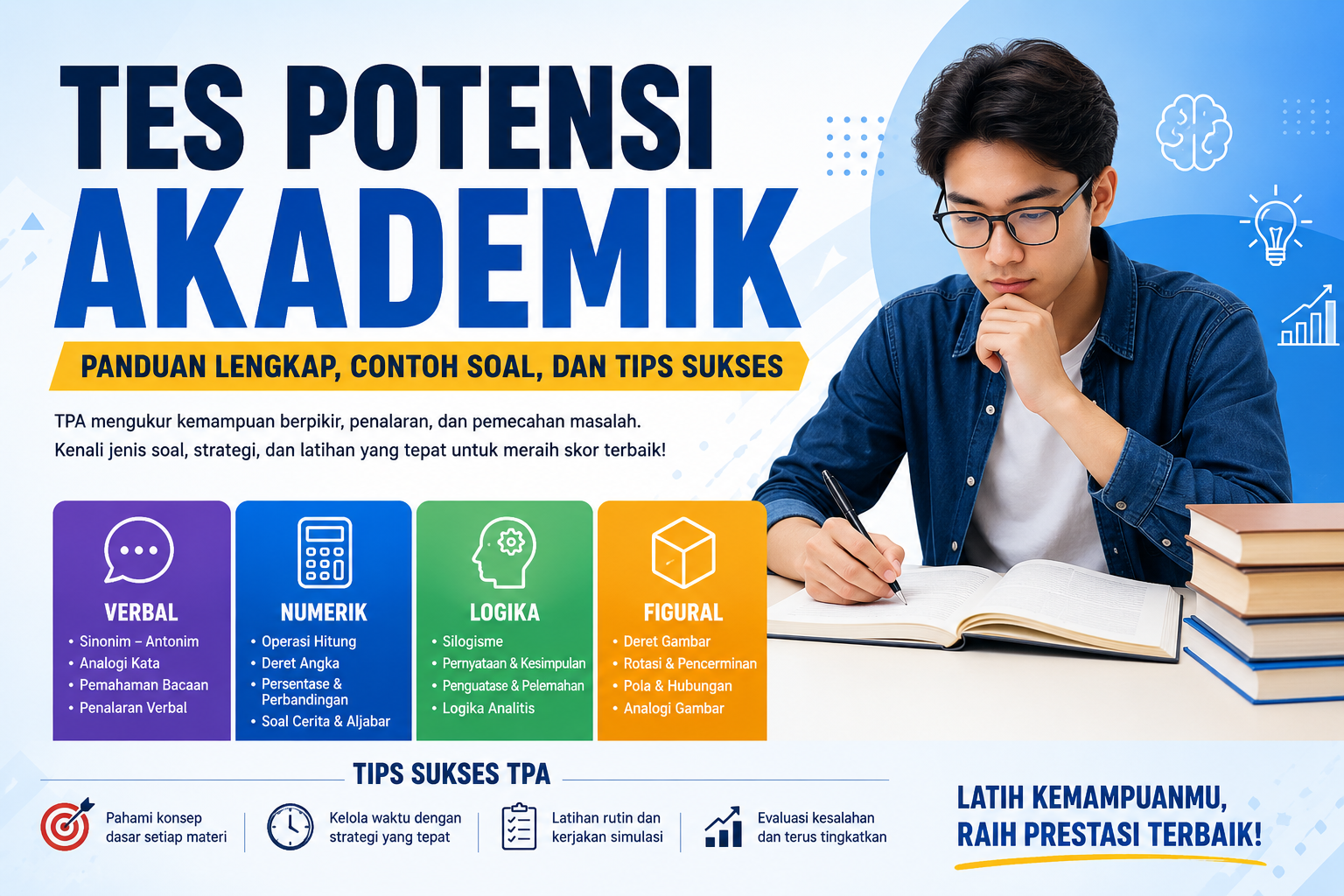 Tes Potensi Akademik: Jenis, Contoh Soal, dan Tips Mengerjakannya