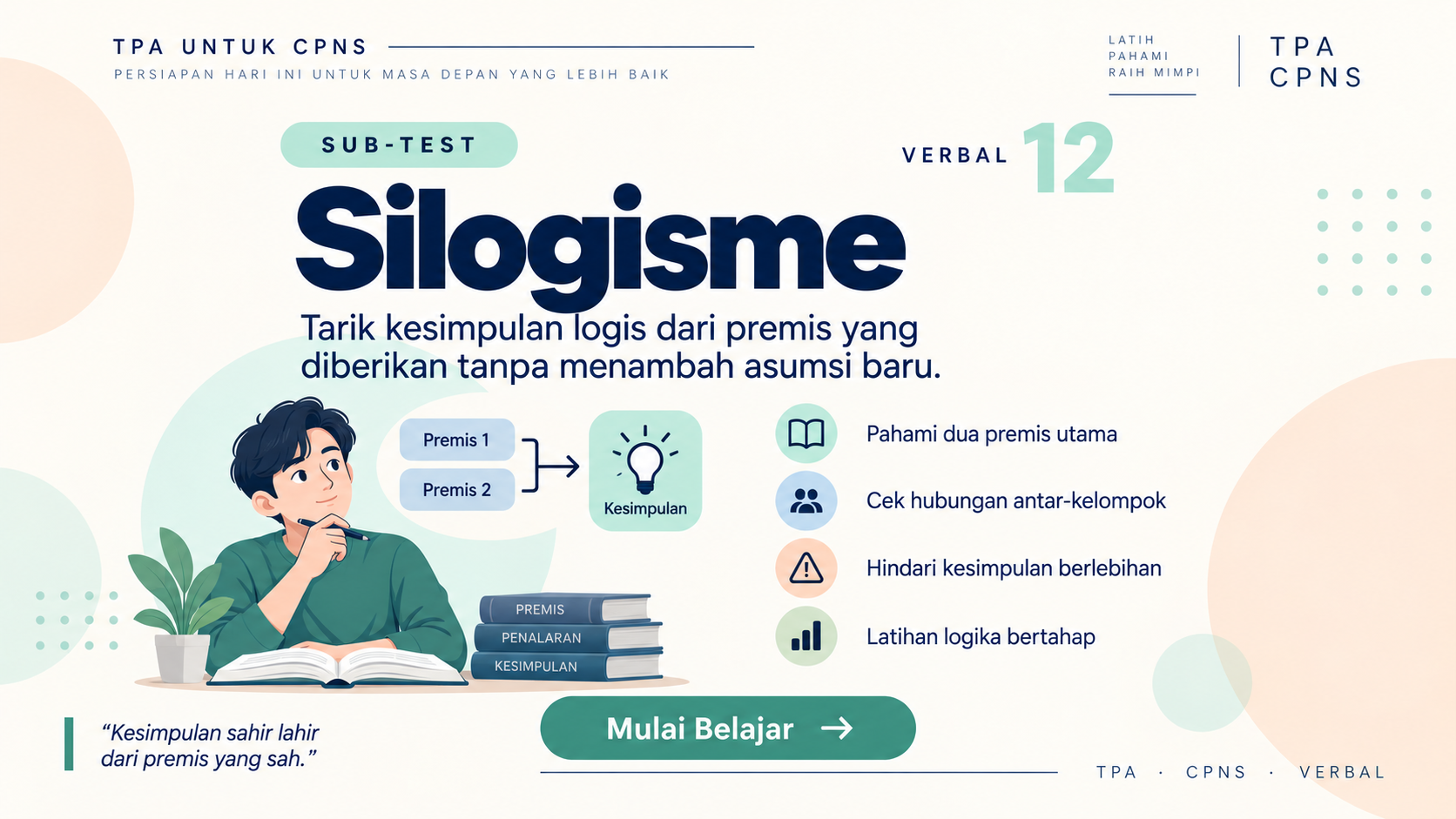 Silogisme TPA: Cara Menarik Kesimpulan yang Tepat