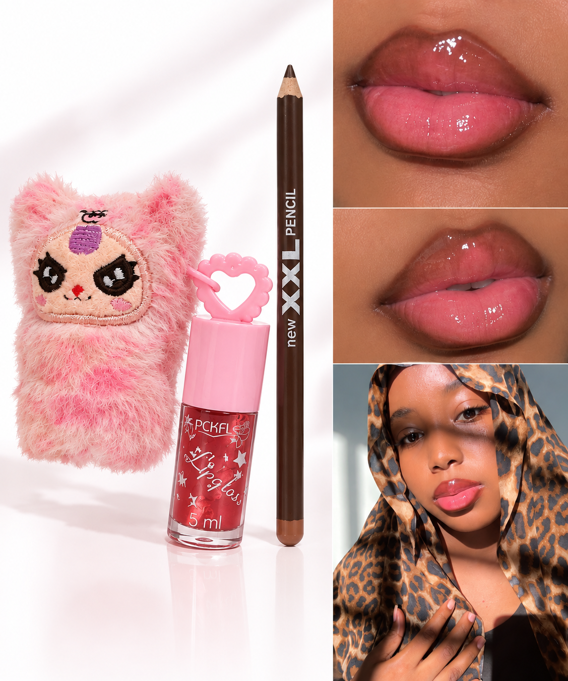 Vyna Lip Combo – Crayon Marron & Gloss