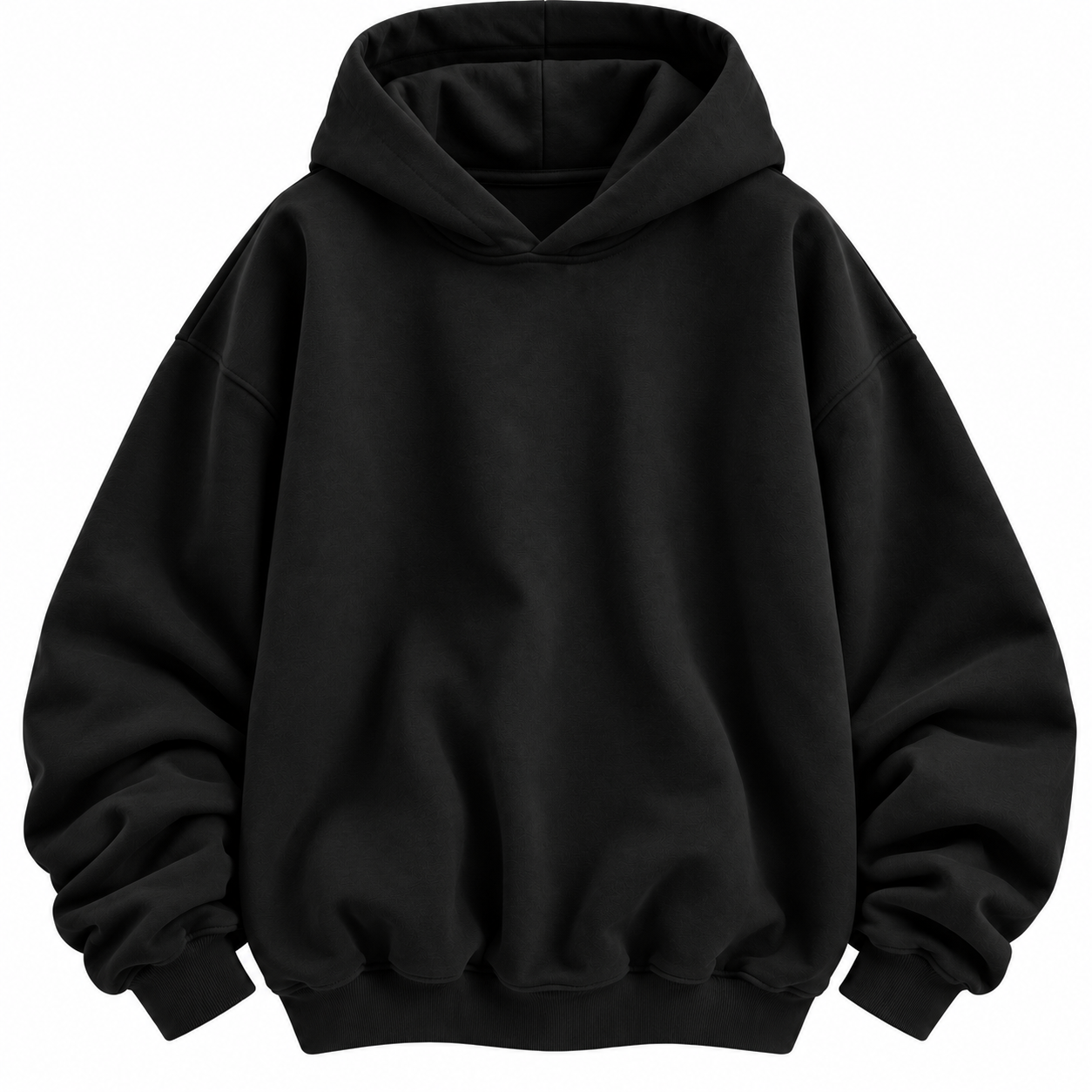 Hoodie Oversize – Noir