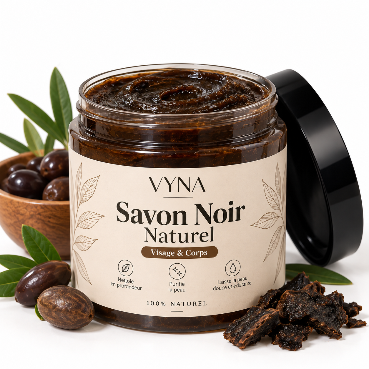 Savon Noir Naturel