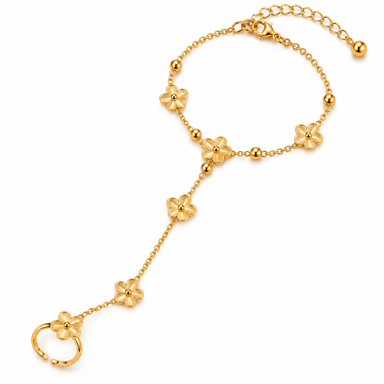 Bracelet de Main Golden Clover