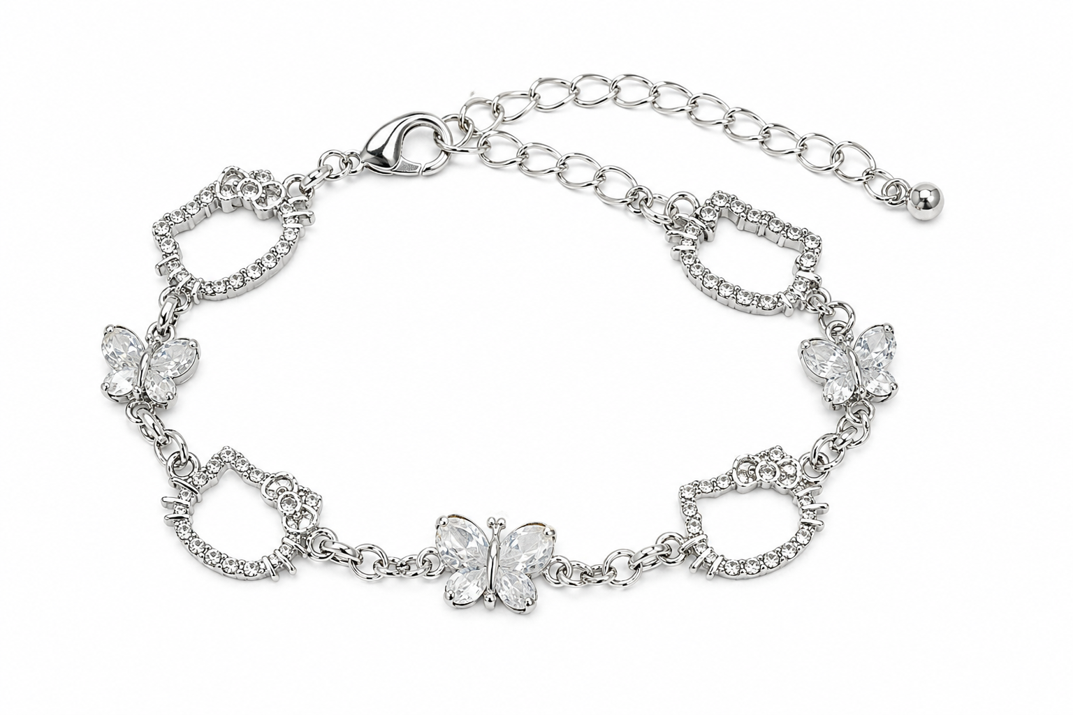 Hello Kitty & Butterfly Bracelet 🎀