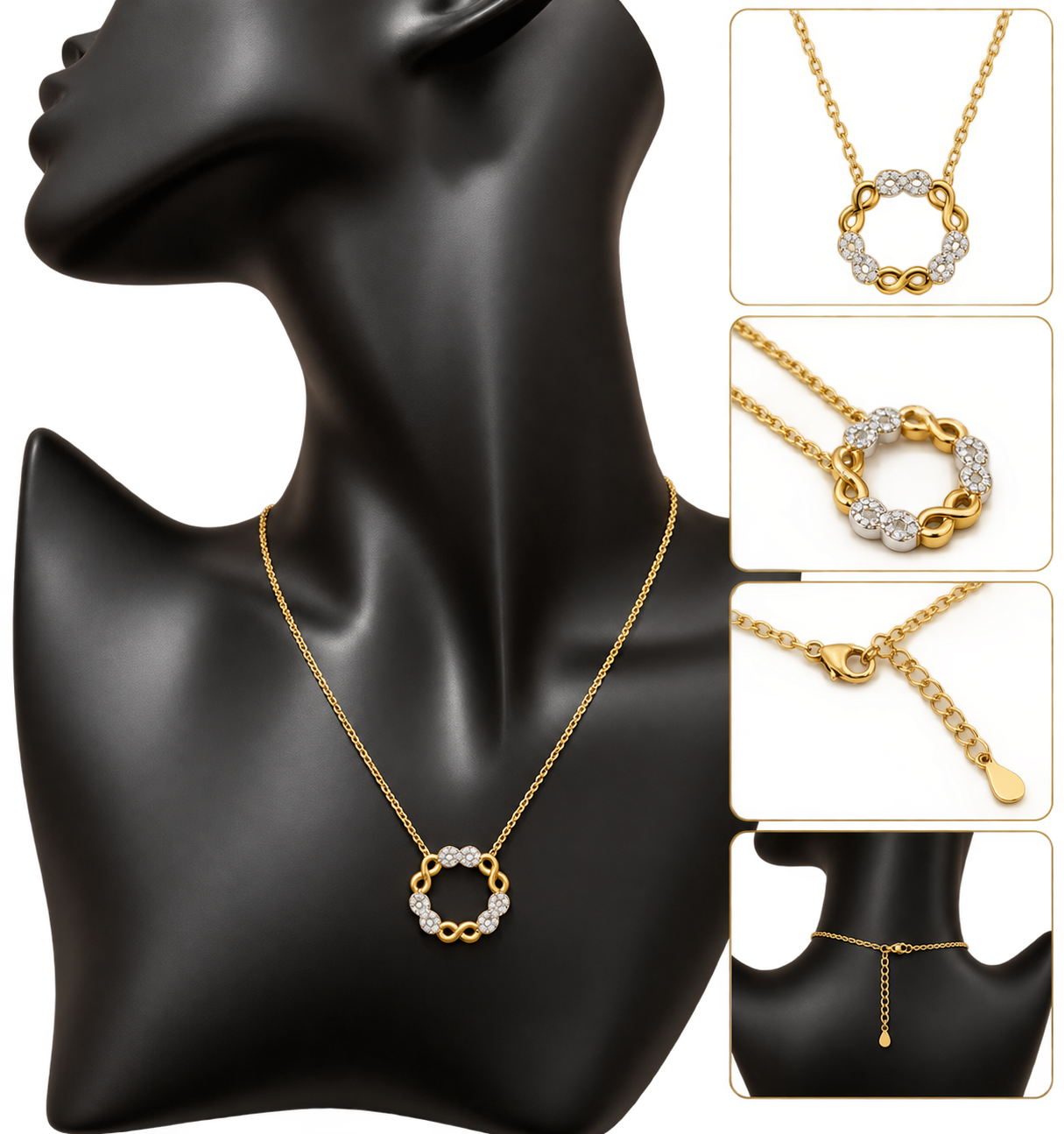 Collier Infini Cerclé (Réf : Siara)