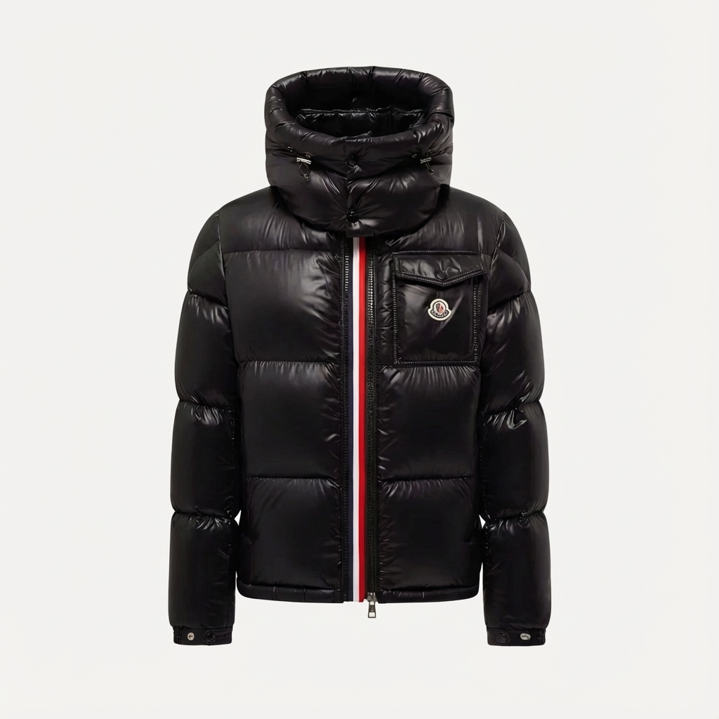 Doudoune courte à capuche Montbeliard