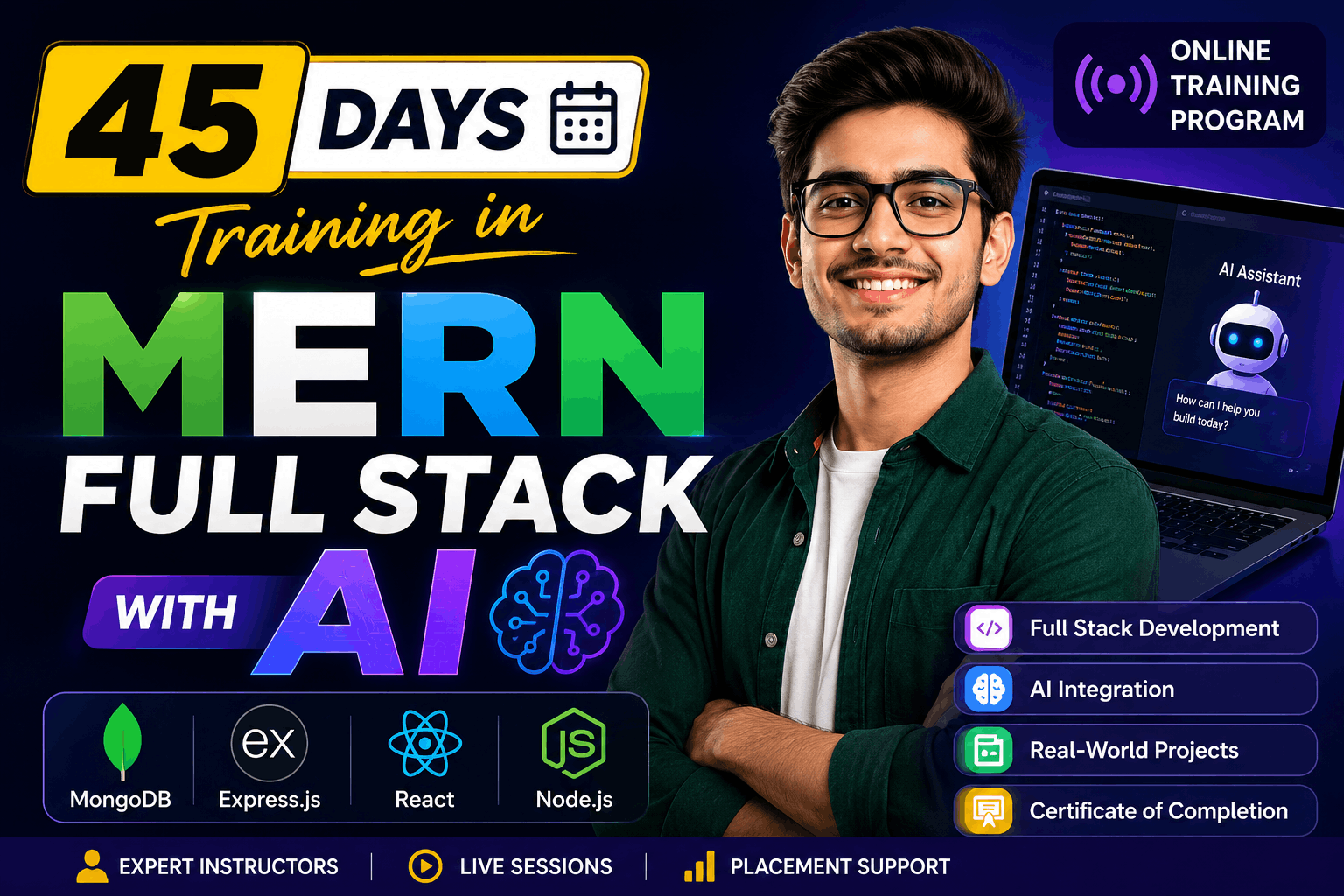 Full Stack Training Program - AI Integrated MERN Stack Development