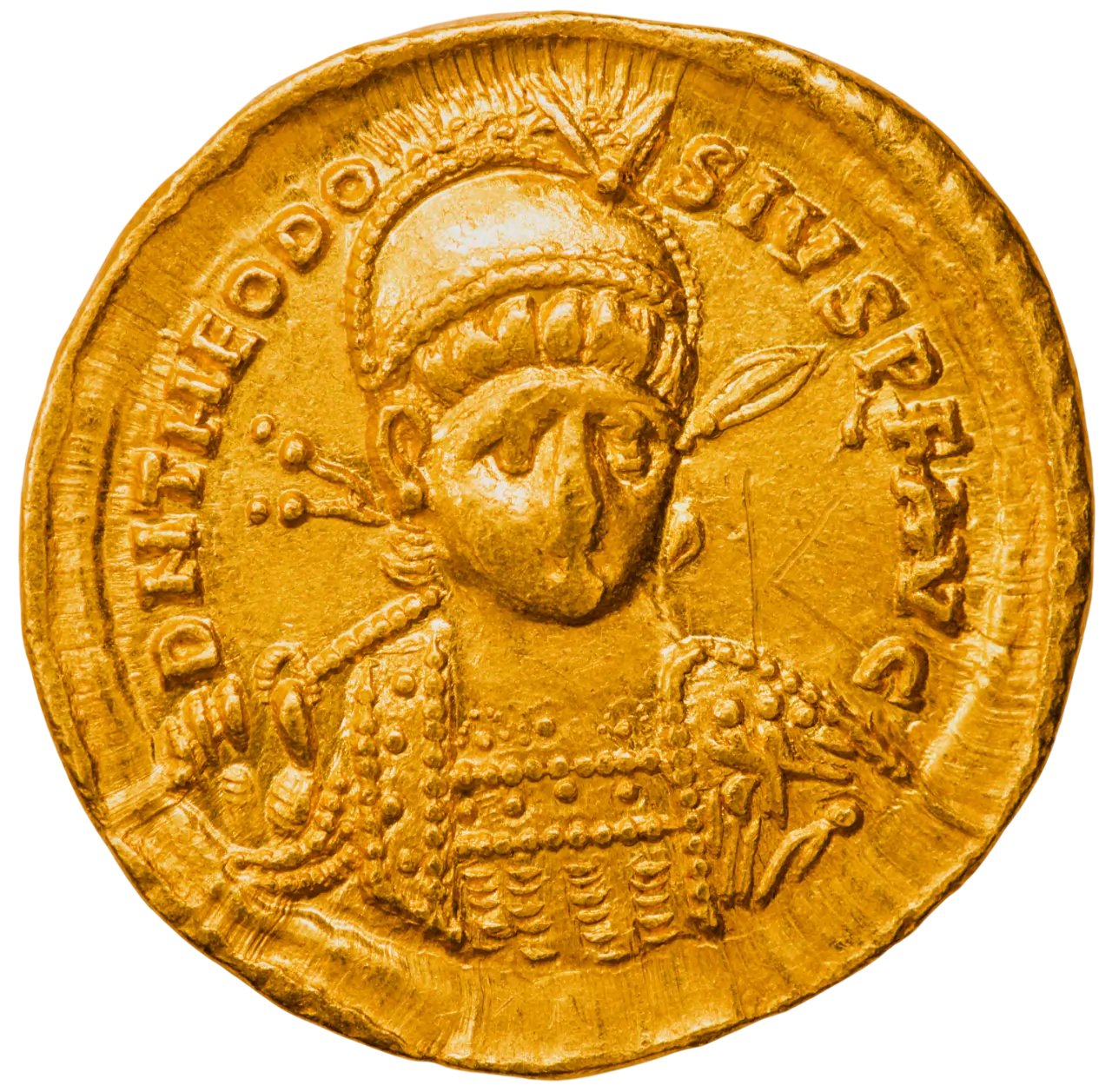 Solido di Teodosio II, Costantinopoli