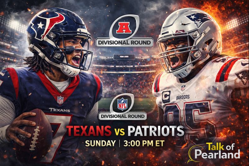 🏈 Texans @ Patriots — AFC Divisional Round (Playoffs)