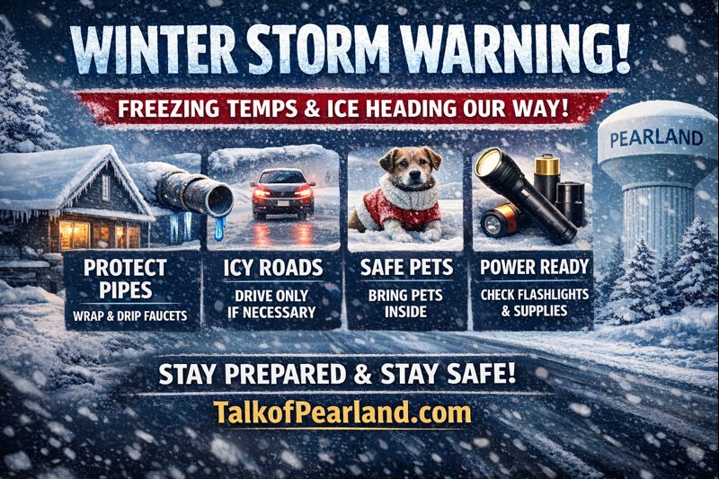 Winter Weather Heads-Up for Pearland: What to Expect & How to Prepare
