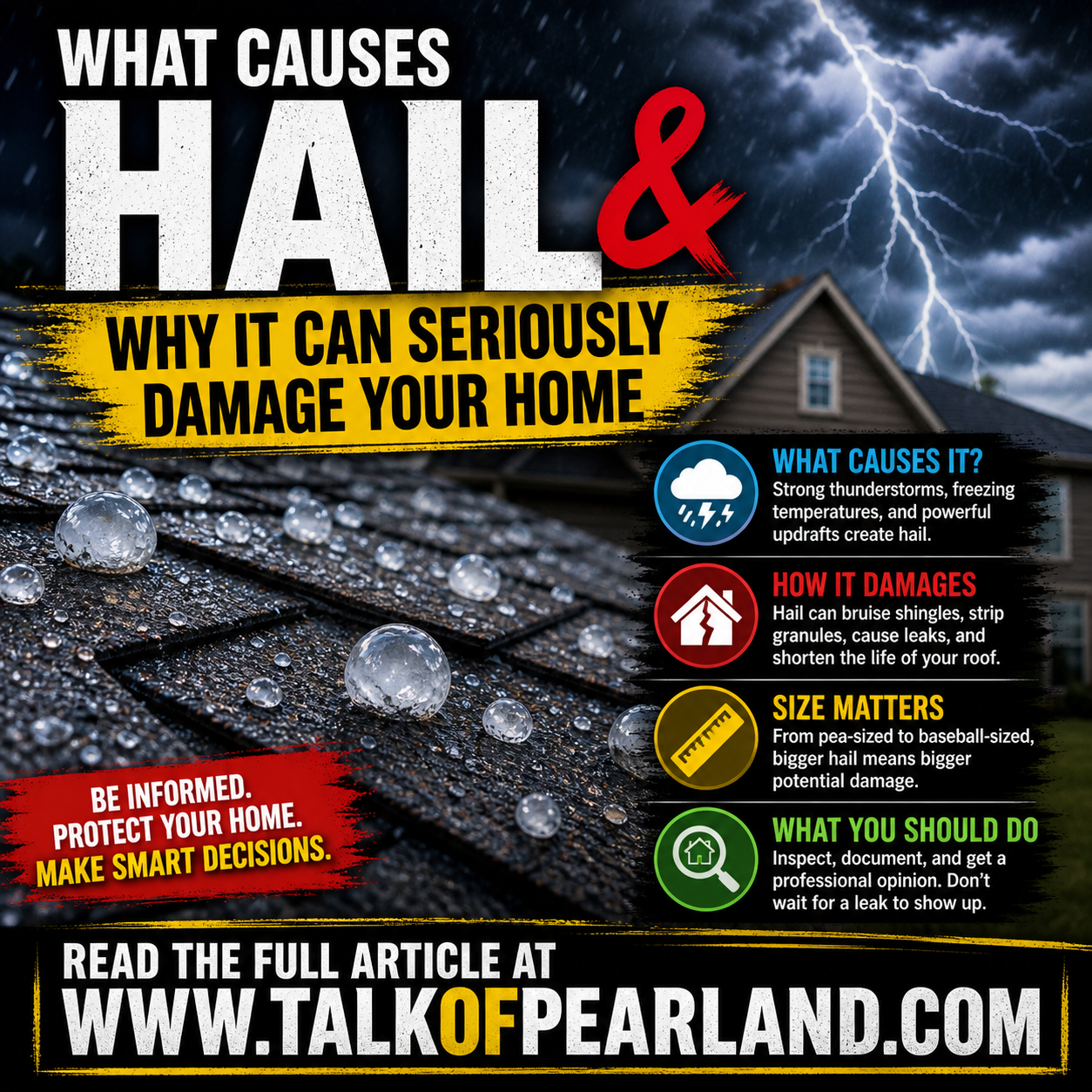 What Causes Hail — and Why It Can Seriously Damage Your Home