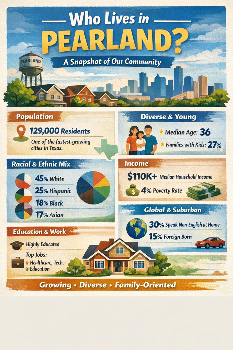 Who Lives in Pearland? A Look at the City’s Demographics
