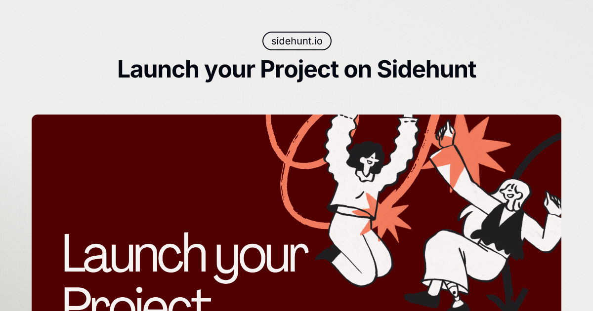 Sidehunt - Weekly launch platform