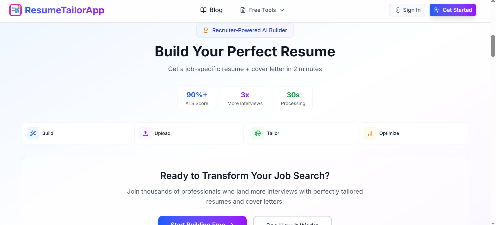 AI Resume Builder: Get 3x More Interviews (Free Tool)