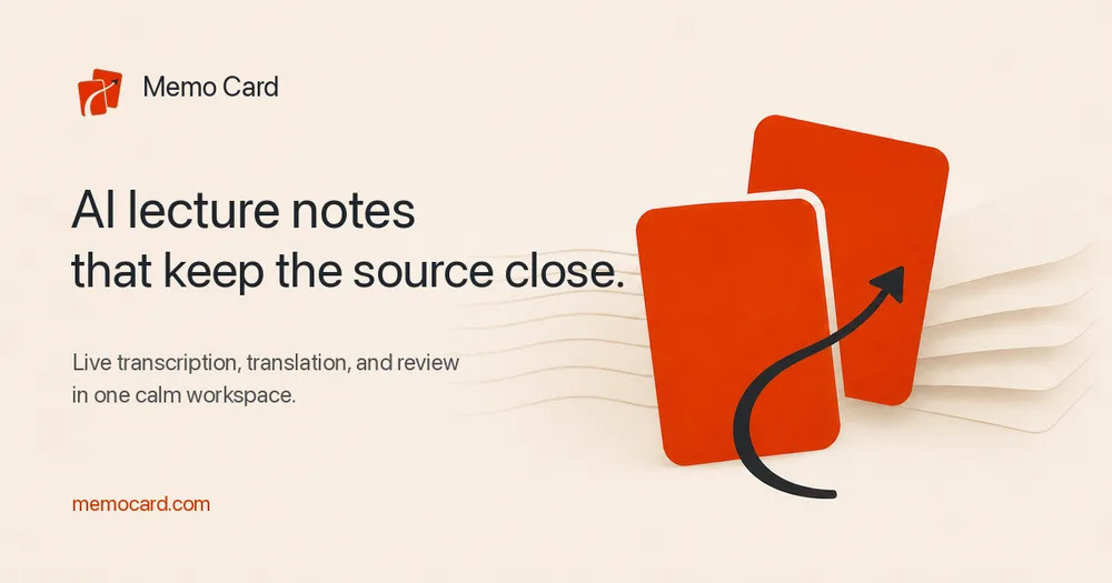 Memo Card