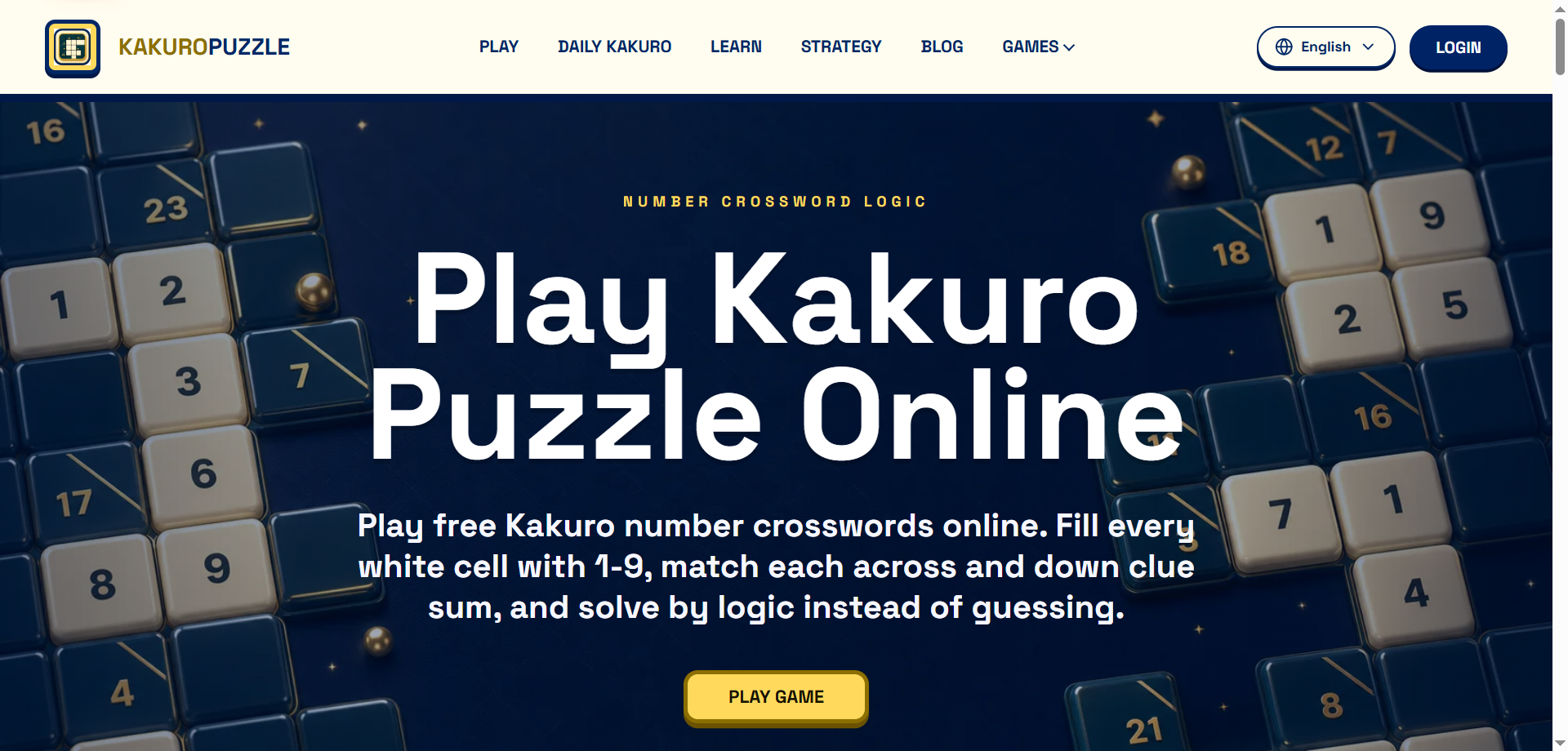 Kakuro Puzzle