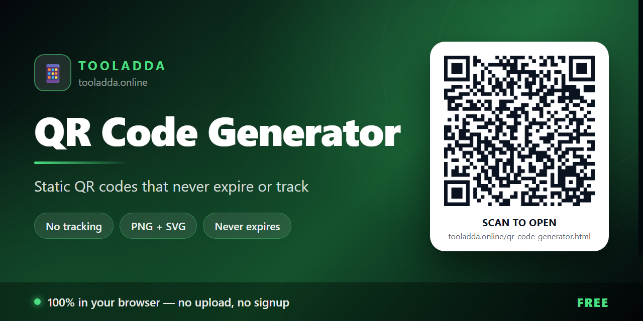 Free QR Code Generator