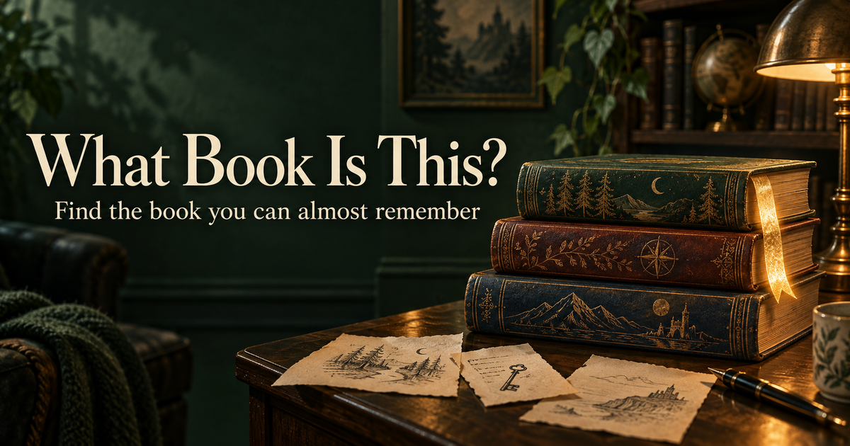 What Book Is This? Find a Book by Description