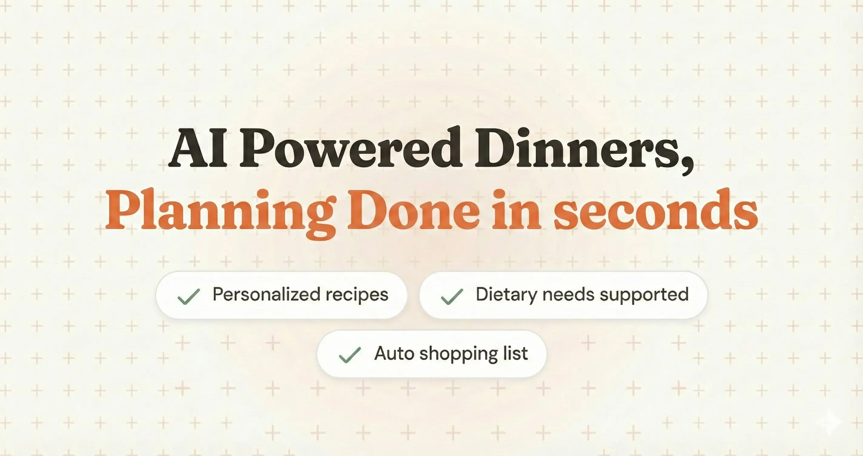 AI Dinner Planner