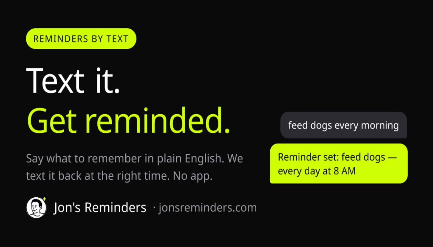 JonsReminders