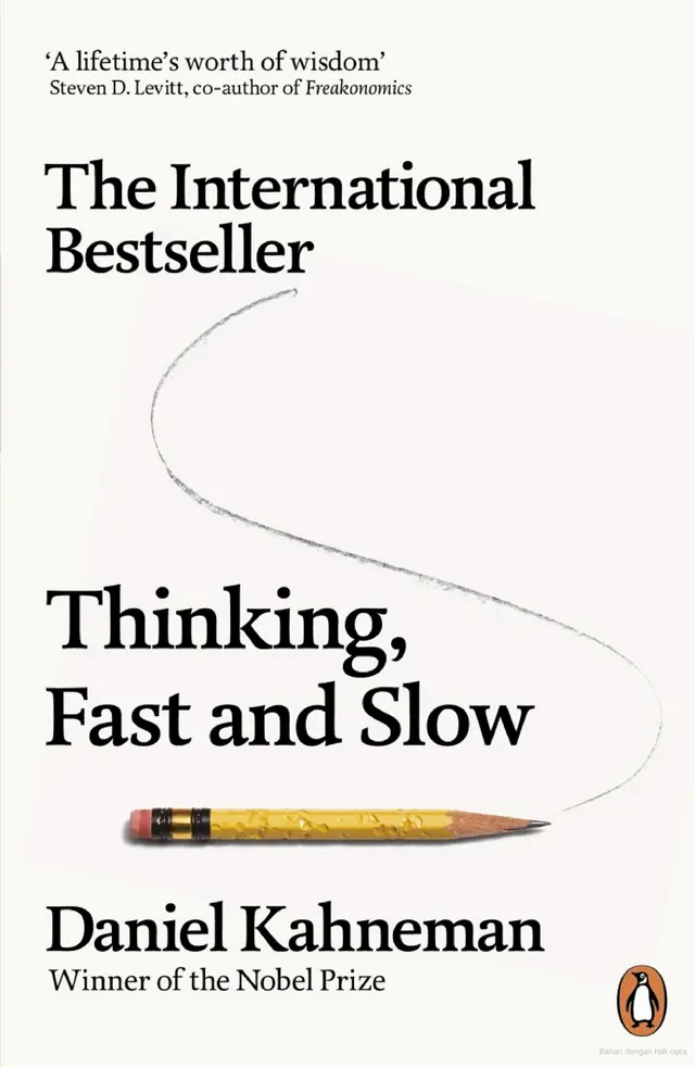 Cover of Thinking Fast and Slow