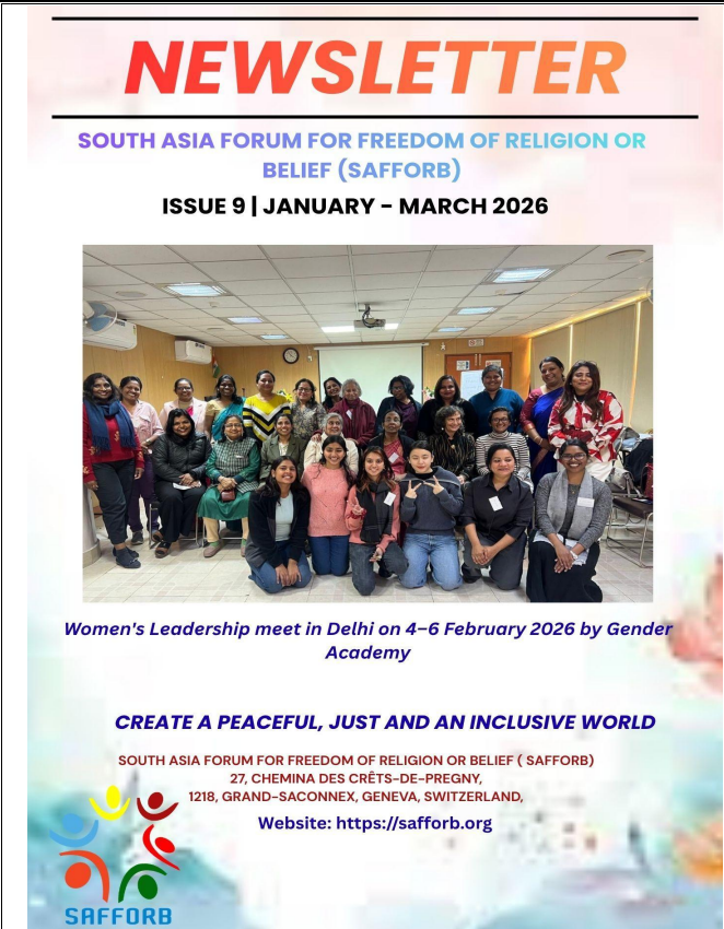 SAFFoRB - 9th Regional Bulletin (January - March 2026)